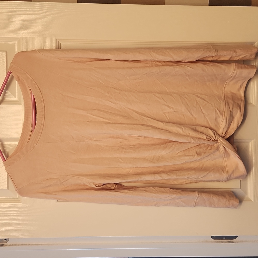 GUC Ballerina pink twist front top